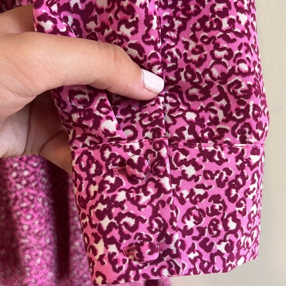 Who What Wear Pink Leopard Dress - Picture 6 of 8